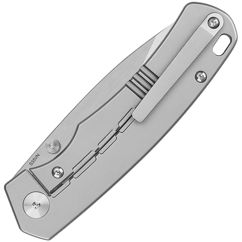 QS127F1 QSP Puffin Framelock Titanium