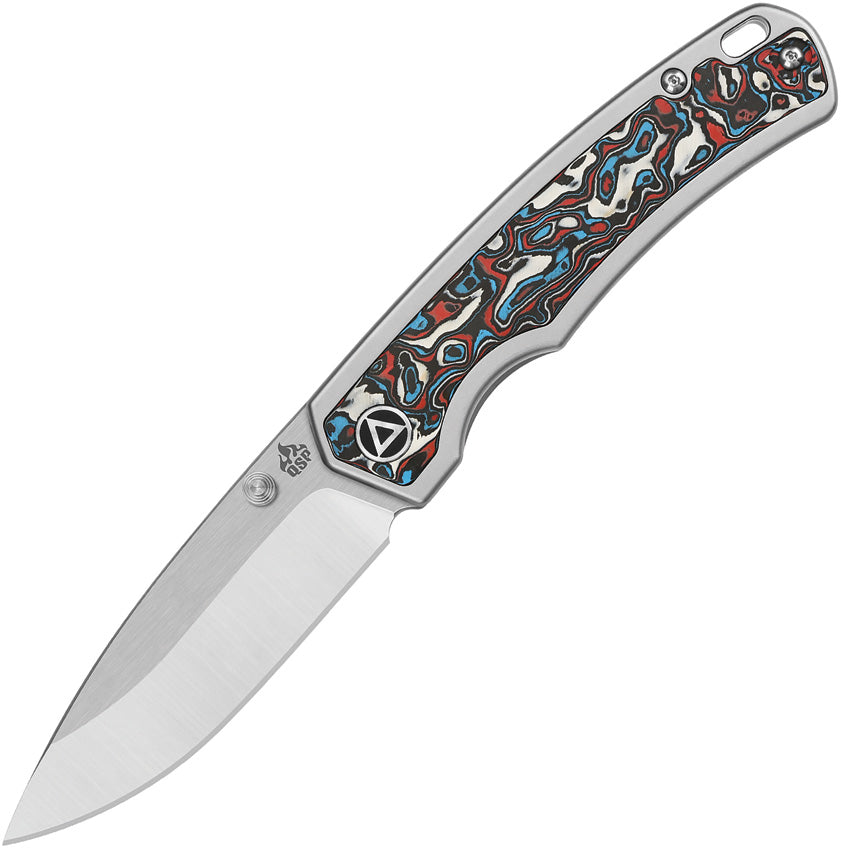 QS127G1 QSP Puffin Framelock Titanium