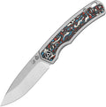 QS127G1 QSP Puffin Framelock Titanium