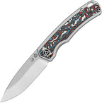QS127G1 QSP Puffin Framelock Titanium