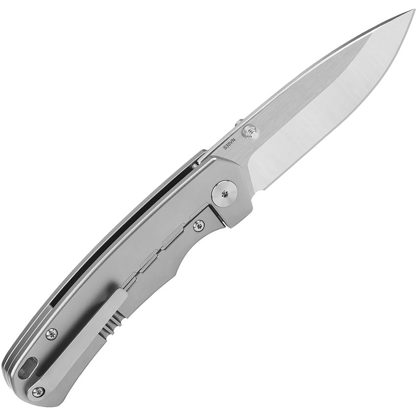 QS127G1 QSP Puffin Framelock Titanium