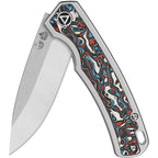 QS127G1 QSP Puffin Framelock Titanium