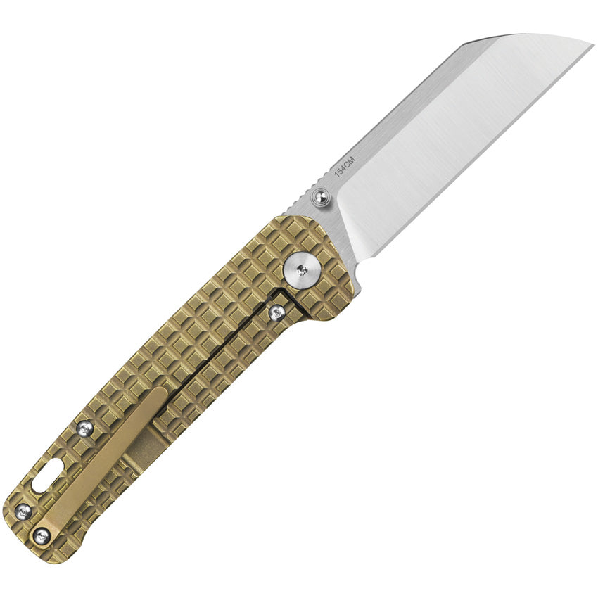 QS130AFRG QSP Penguin Framelock Frag Ti