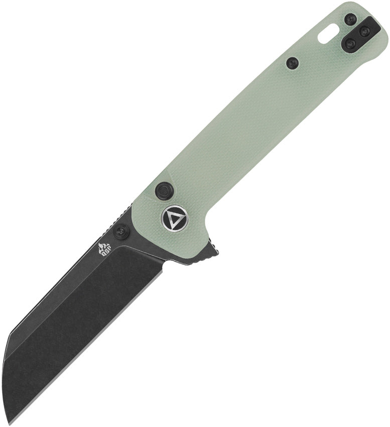 QS130BLB2 QSP Penguin Button Lock Black Jade