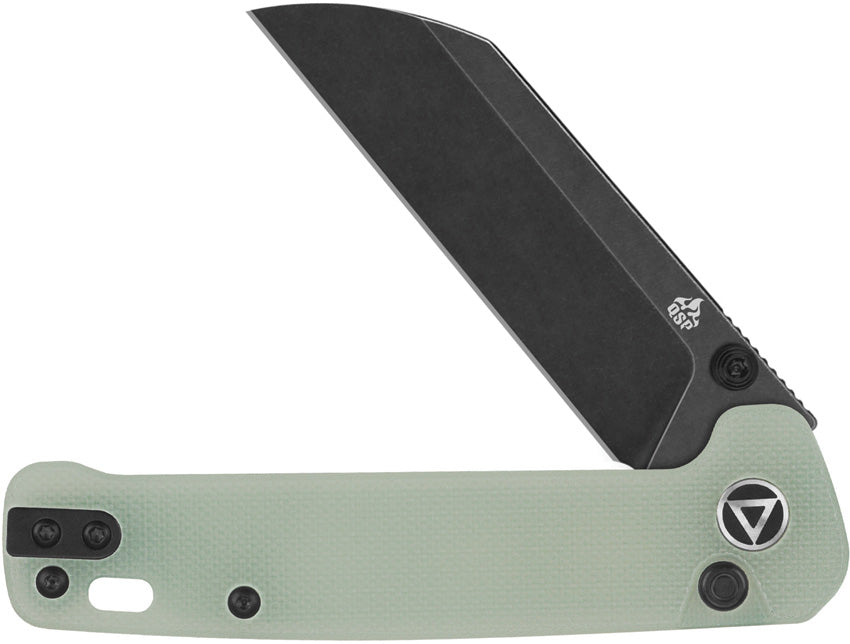 QS130BLB2 QSP Penguin Button Lock Black Jade