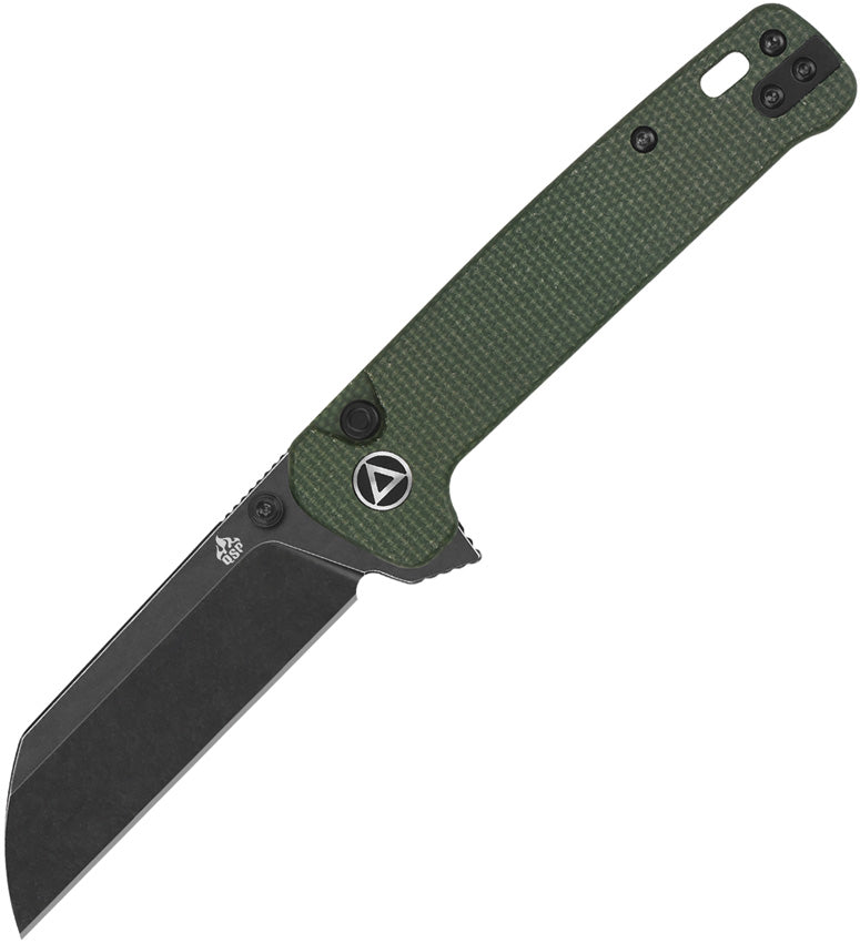 QS130BLC2 QSP Penguin Button Lock Blk Green