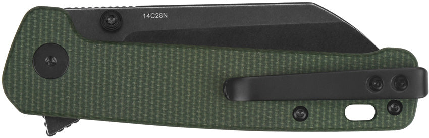 QS130BLC2 QSP Penguin Button Lock Blk Green