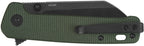 QS130BLC2 QSP Penguin Button Lock Blk Green