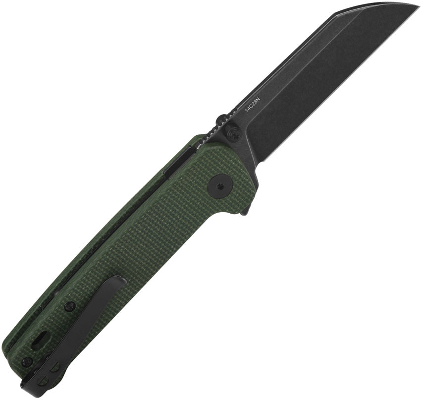 QS130BLC2 QSP Penguin Button Lock Blk Green