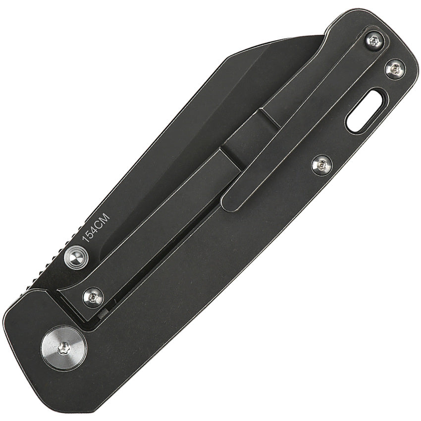 QS130O QSP Penguin Linerlock Ti Black