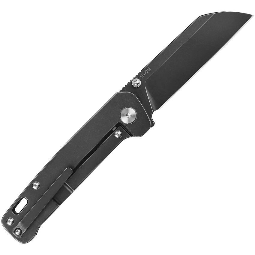 QS130O QSP Penguin Linerlock Ti Black