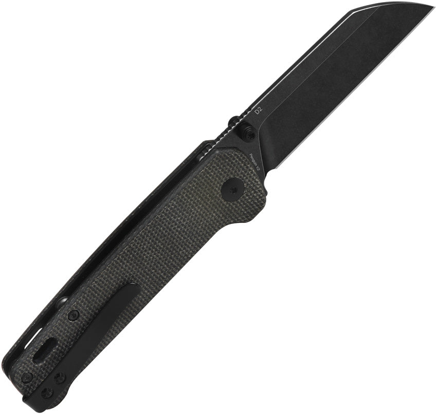 QS130V2A2 QSP Penguin V2 Linerlock Brown