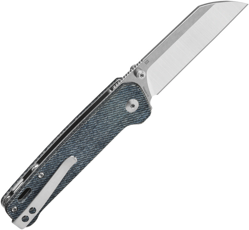 QS130V2B1 QSP Penguin V2 Linerlock Denim