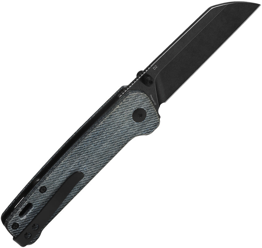 QS130V2B2 QSP Penguin V2 Linerlock Denim
