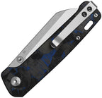 QS130V2E1 QSP Penguin V2 Linerlock Blue CF