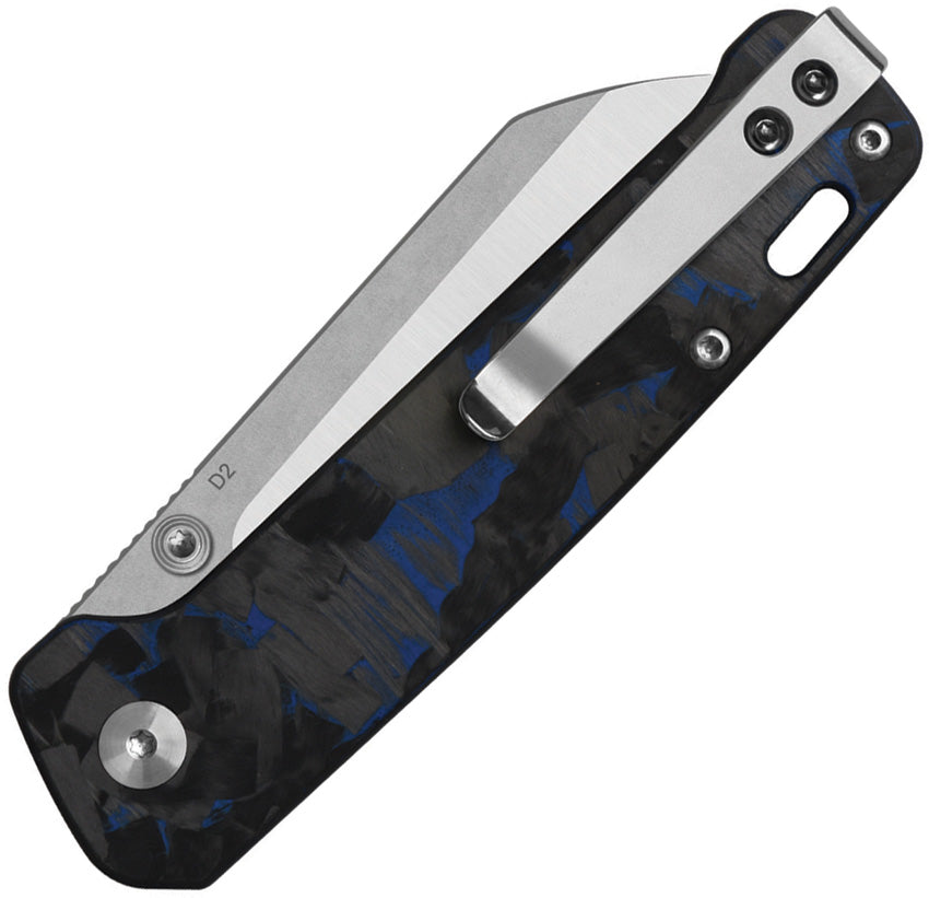 QS130V2E1 QSP Penguin V2 Linerlock Blue CF
