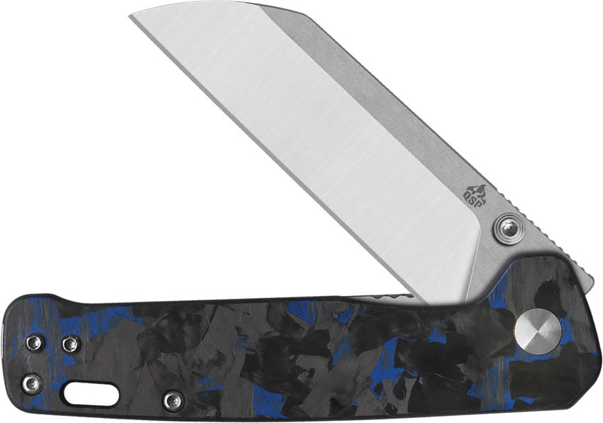 QS130V2E1 QSP Penguin V2 Linerlock Blue CF