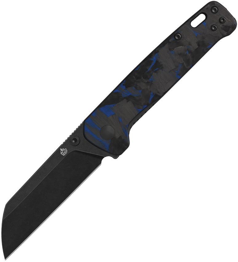 QS130V2E2 QSP Penguin V2 Linerlock Blue CF