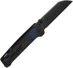 QS130V2E2 QSP Penguin V2 Linerlock Blue CF