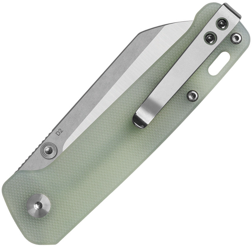 QS130V2G1 QSP Penguin V2 Linerlock Jade