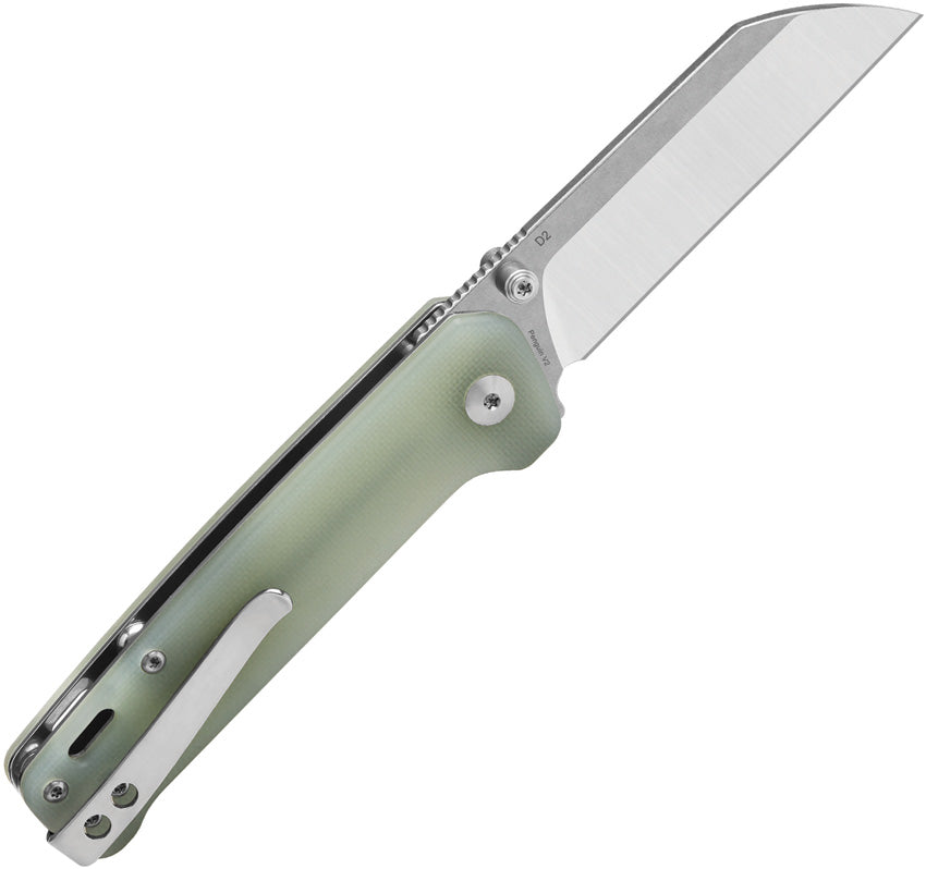 QS130V2G1 QSP Penguin V2 Linerlock Jade