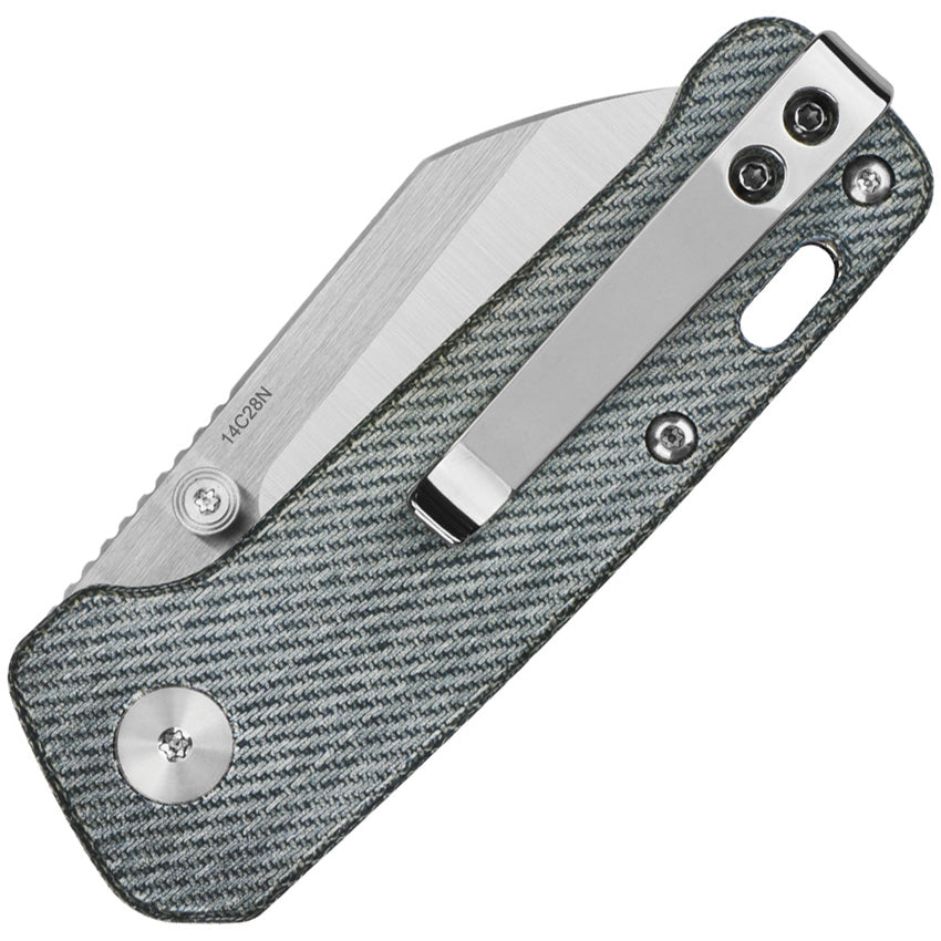 QS130XSB QSP Mini Penguin Linerlock Denim