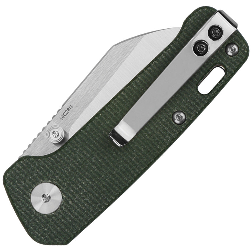 QS130XSC QSP Mini Penguin Linerlock Green