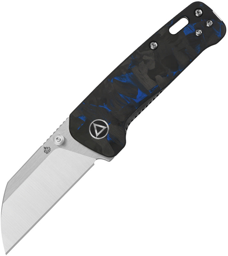 QS130XSD1 QSP Mini Penguin Linerlock Blue CF
