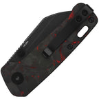 QS130XSE2 QSP Mini Penguin Linerlock Red CF