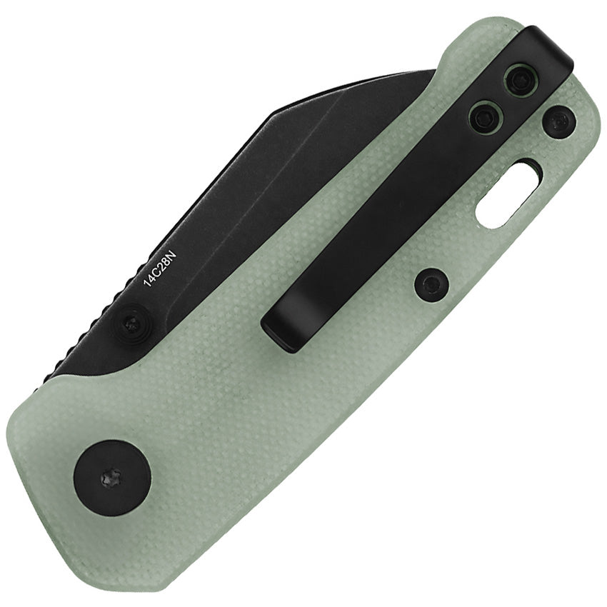 QS130XSF2 QSP Mini Penguin Linerlock Jade