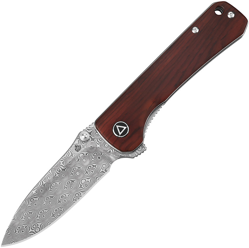 QS131B2 QSP Hawk Linerlock Cocbolo