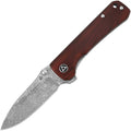 QS131B2 QSP Hawk Linerlock Cocbolo