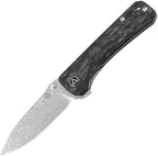 QS131E QSP Hawk Linerlock Shredded CF