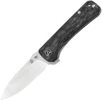 QS131F QSP Hawk Linerlock Shredded CF
