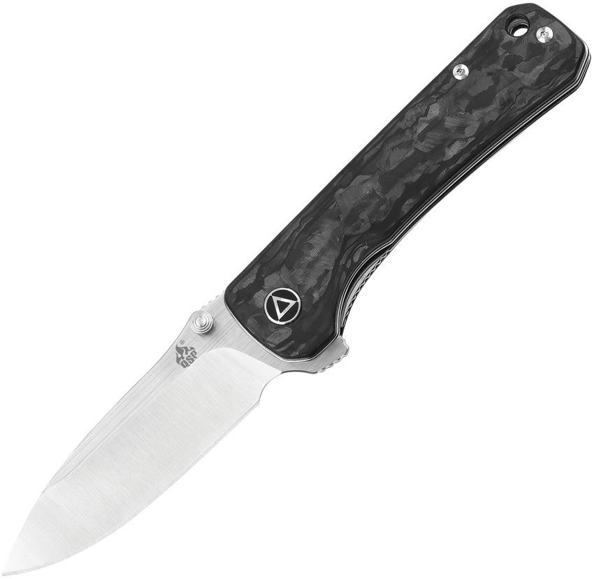 QS131F QSP Hawk Linerlock Shredded CF