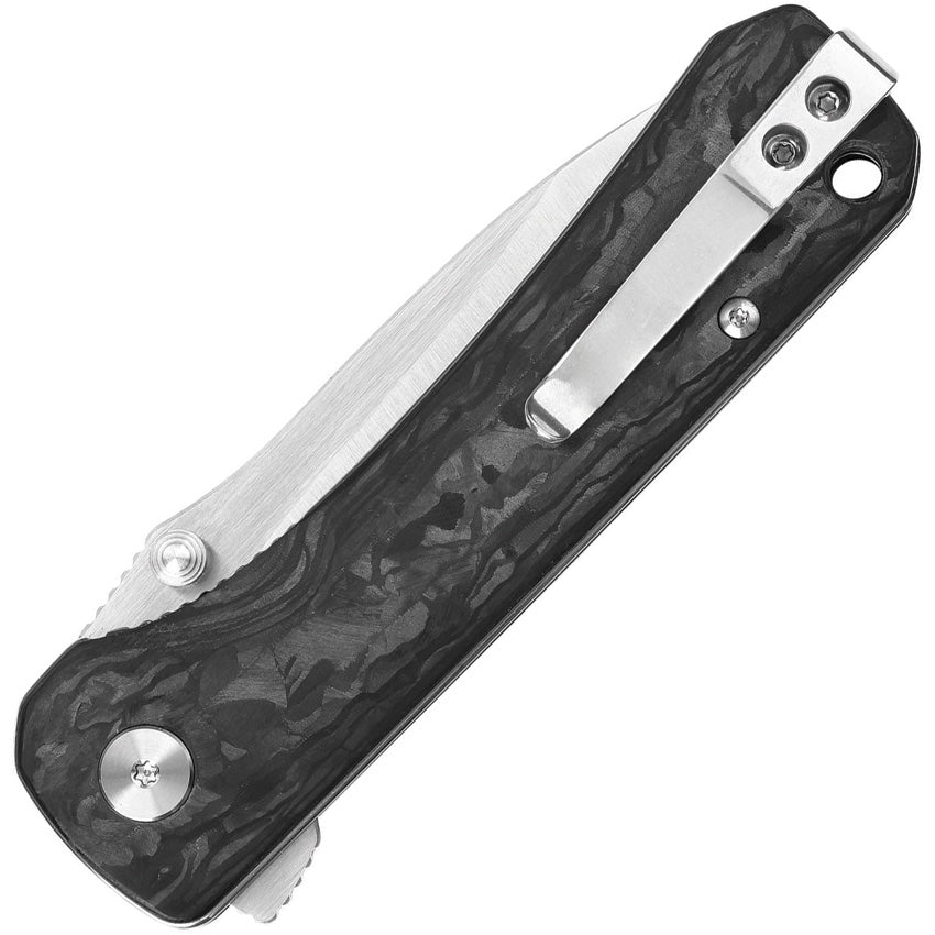 QS131F QSP Hawk Linerlock Shredded CF
