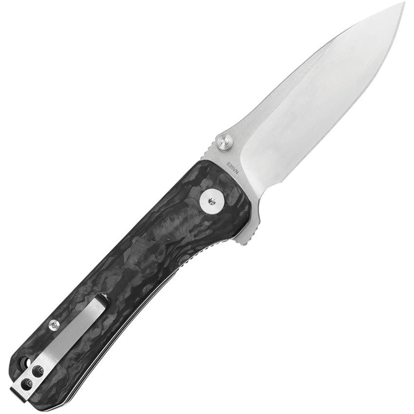 QS131F QSP Hawk Linerlock Shredded CF