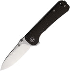 QS131G QSP Hawk Linerlock Brown Micarta