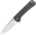 QS131J QSP Hawk Linerlock Black Micarta
