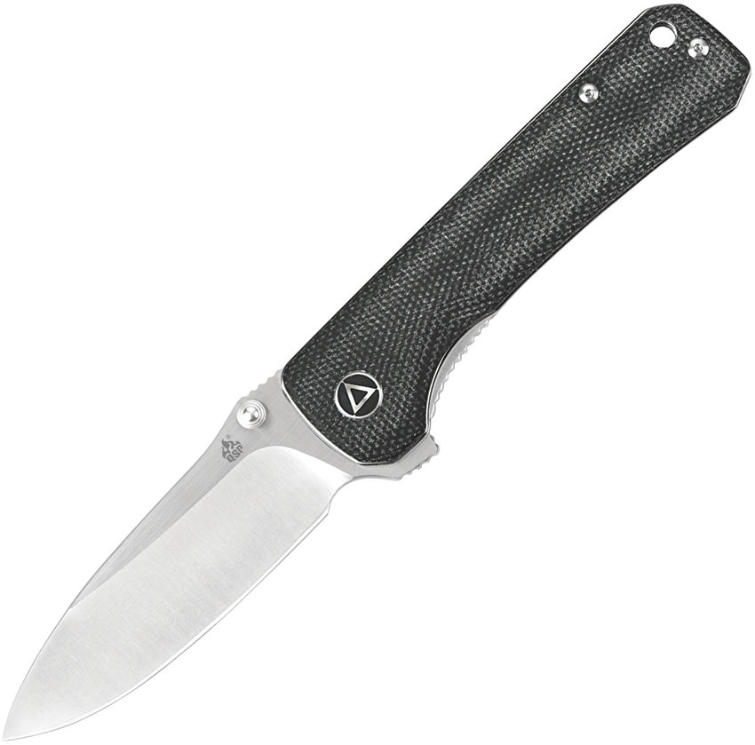 QS131J QSP Hawk Linerlock Black Micarta