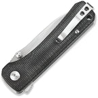 QS131J QSP Hawk Linerlock Black Micarta