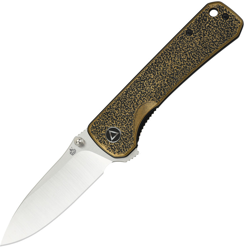 QS131K QSP Hawk Linerlock Brass
