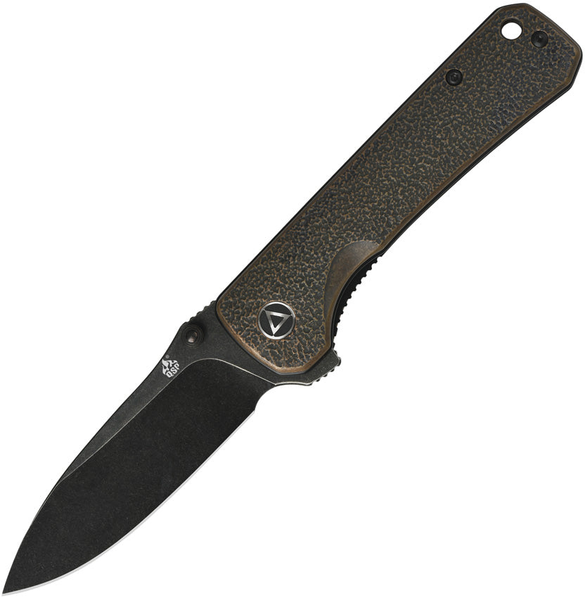 QS131N QSP Hawk Linerlock Copper Black