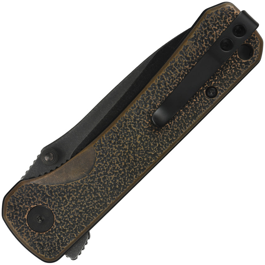 QS131N QSP Hawk Linerlock Copper Black