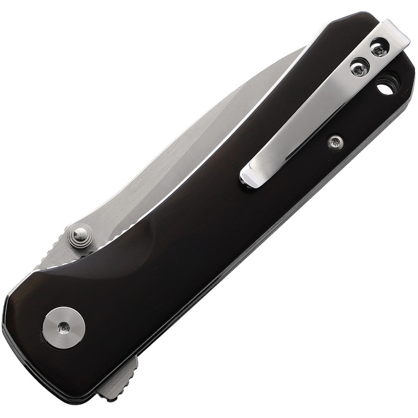 QS131P1 QSP Hawk Linerlock Ebony