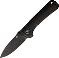 QS131P2 QSP Hawk Linerlock Ebony Black