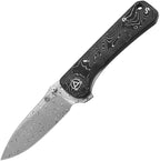 QS131Q Hawk Linerlock Al Foil CF