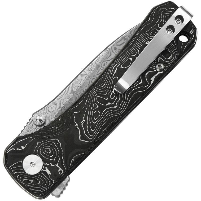QS131Q Hawk Linerlock Al Foil CF