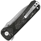 QS131Q Hawk Linerlock Al Foil CF