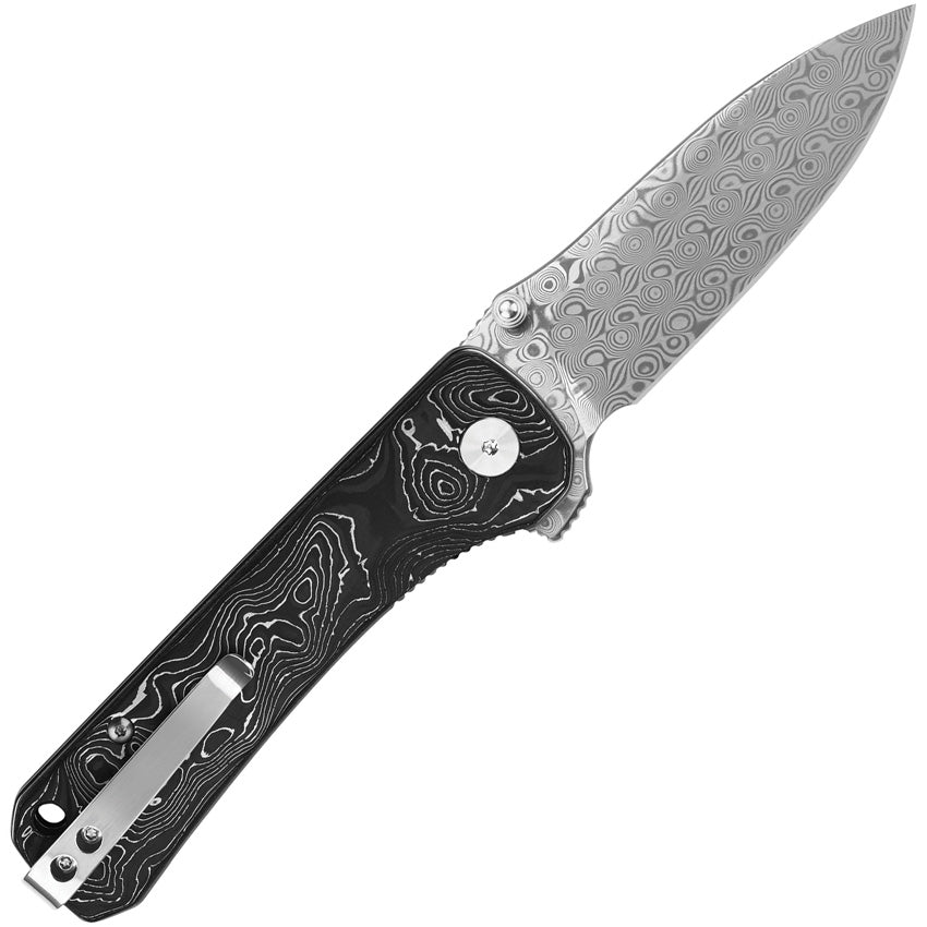 QS131Q Hawk Linerlock Al Foil CF
